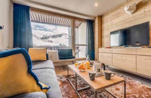 Val Claret Hotel | Résidence MoutiÈres B - Appartement duplex rénové 4, confortable MAE-3382