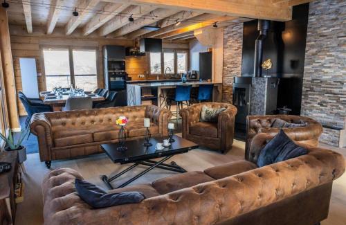 Les Orres Ski Chalet | Résidence Pramouton - Chalet moderne avec vue splendide sur la vallée MAE-0401