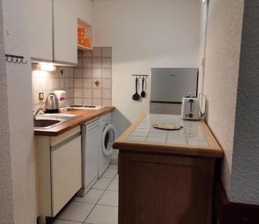 Orcieres-Merlette Apartment | Résidence Rond-point-pistes Ii - Deux pièces 6 pers rond point des pistes 2 N° 58B avec WIFI MAE-7104