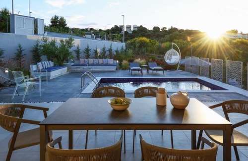 Kassandra Villa | R 1230 Izador Villa with Sea view, private pool & Welcome Basket on arrival