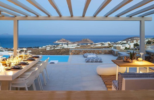 Xilokeratidi Villa | R 3182 Villa Francisco With Clothes dryer.Dishwasher & Microwave,