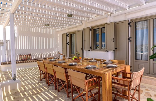 Psarou Villa | R 361 Luxury Villa with Private Pool and Stunning Sea Views in Psarrou