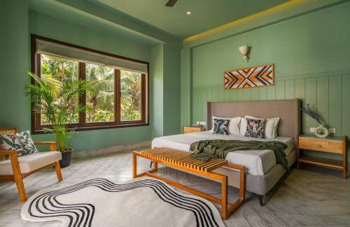 Saunta Vaddo House | Raina Villas Goa 6 bhk lux Pvt Pool