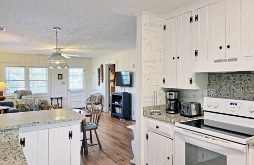 Litchfield by the Sea House | Raised Beach House, Easy Walk to Beach, 2 Screen Porches, Hammock, Dog Friendly