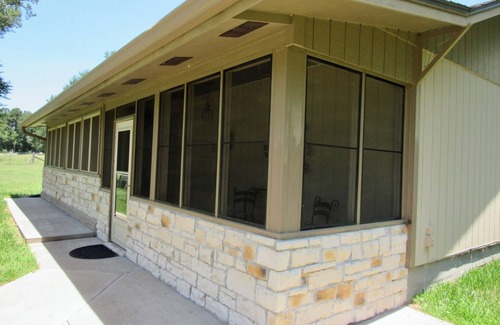 Polk County House | Ranch home situated on 48 acres with a beautiful pond