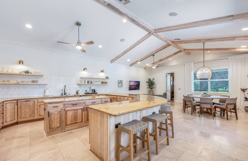 Naples Villa | Rare Find! Mediterranean Inspired Villa with Heated Pool and Private Mini Golf