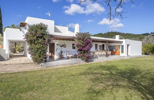 Santa Eulalia del Rio Villa | Ravishing Ibiza Villa Cel Blau 9 Bedrooms Private Pool & Beautiful Country Views Santa Eulalia