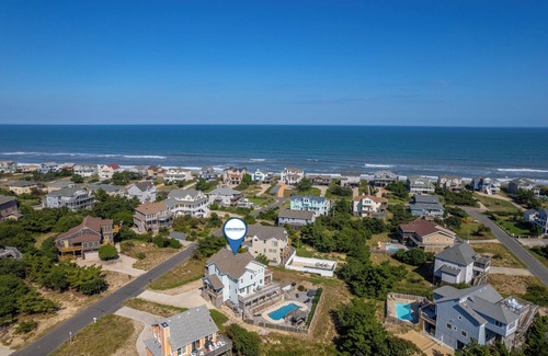 Carolina Dunes House | 🐾 RAYS HIGH - 5 BR Oceanside home w/Private Pool & Dog Friendly