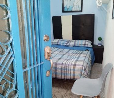 San Nicolas de los Garza Apartment | Recámara comodísima y pequeña