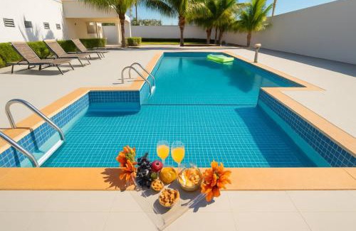 Bandeirantes House | Recanto c/4 Suítes, Piscina e Área Gourmet