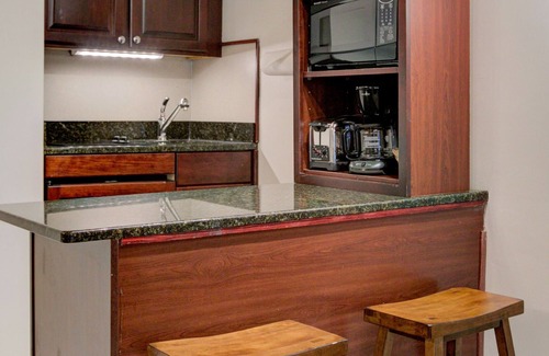 Wintergreen Condo | Recently updated, modern lodge room with open loft bedroom.