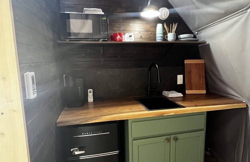 Bigfork Cabin | Red Owl Retreat: The Peaks Geodesic Dome