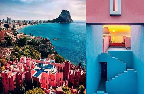 Calpe Apartment | Red Wall/Noble Suite Series/Little Prince/Rose/Sea