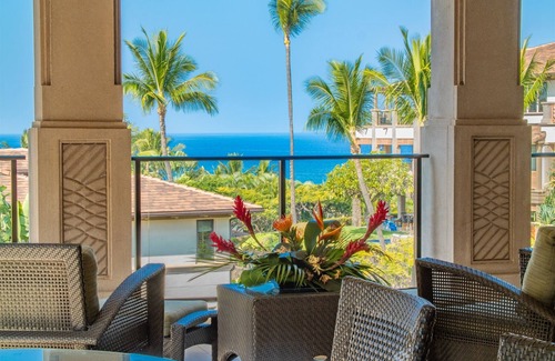 Wailea Villa | REDECORATED! NEW OFFERING SUMMER 2025 - THE PALM COAST F202 OCEAN VIEW GRAND LUXE VILLA SLEEPS 8!