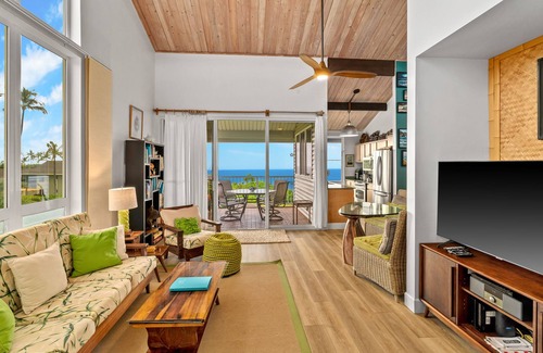 Princeville Condo | Reduced Rate North Shore Condo With Sunset amazing Ocean Views!