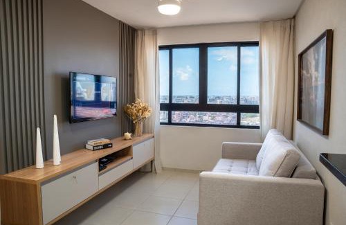 Cruz das Almas Apartment | Refúgio Maravista #1908 - piscina, hidro, wi-fi, para até 6 pessoas
