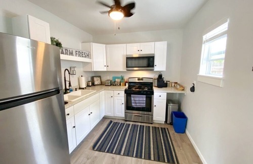 Rehoboth Beach Apartment | Rehoboth Beach Farmhouse Studio, right off the bike trail - 5 min from the beach