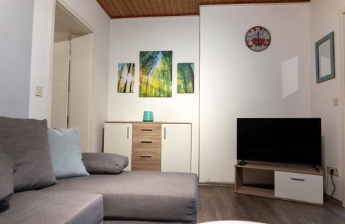 Weissenstadt Apartment | Reiterhof Finkenmühle apartment Sancho with fireplace