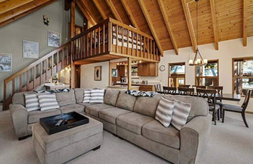 Truckee Cabin | Relax and recharge with picturesque views of Martis Valley, perfect for friends and family!