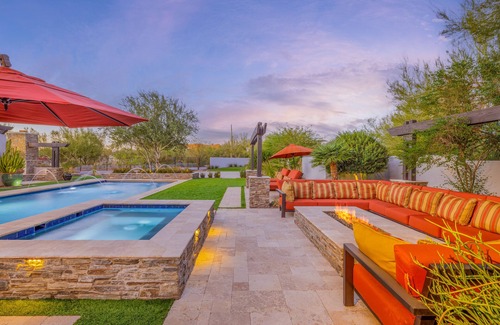 Desert View Village House | Relax at Desert Oasis in Scottsdale - Heated Pool, Spa, Fun Game Room, & More!
