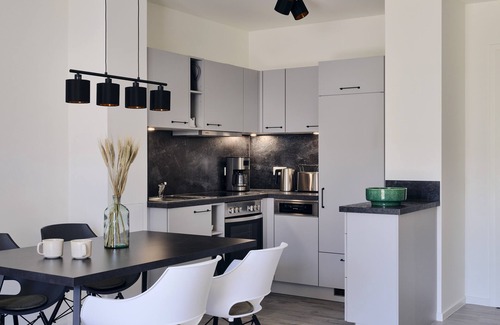 Zirchow Apartment | Relax at Pine Hill Resort: New, modern apartment B 6 with a view of the lagoon