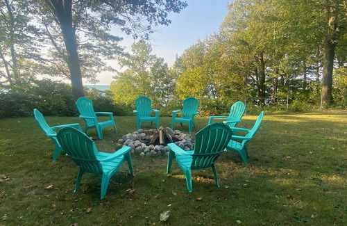 Mill Creek House | Relax on your own private beach on stunning Lake Michigan
