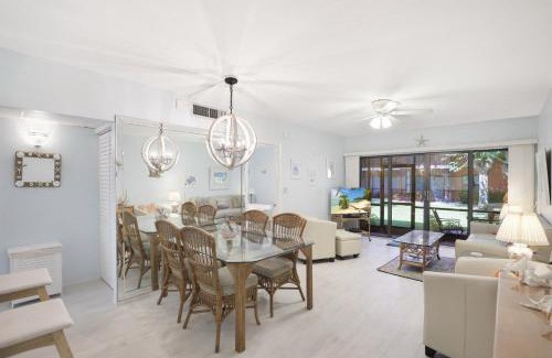 Marco Island House | Relaxing condo with two pools and steps to beach