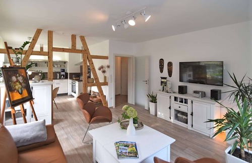 Schleusegrund Apartment | Relaxing Escape with Terrace