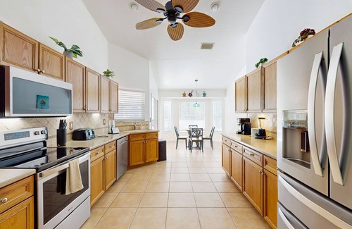Sebastian Highlands House | Relaxing home with private pool, hot tub, gas grill and full kitchen