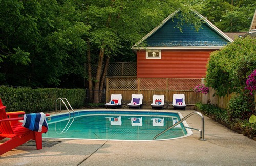 Douglas Cabin | Relaxing, lake, beach, serene, wooded, leisure, peace, respite, tranquil, pool