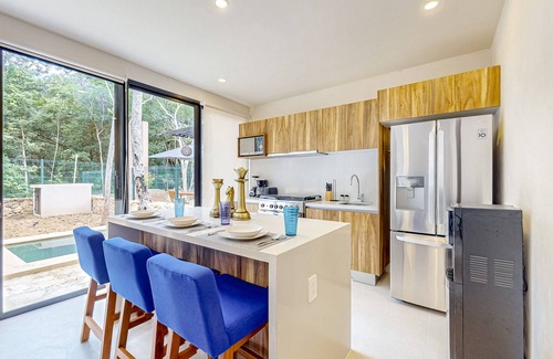 Tulum House | Relaxing resort home with private plunge pool, patio, & on-site gym