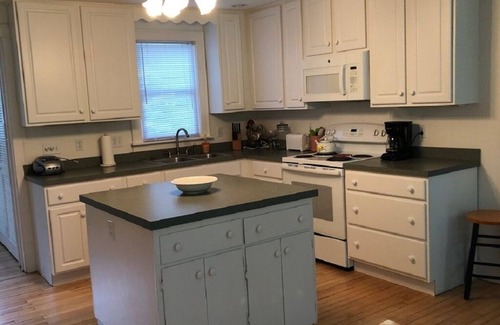 Bear Lake House | Remodeled School house Near Lake Michigan, 3Br, 2Ba, Quiet paved Road, Sleeps 9