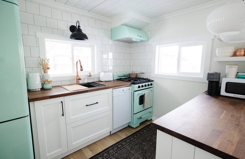 Seba Beach Cottage | Remodeled tiny cottage near lake w/BBQ and firepit