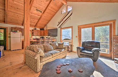 Stowe Area House | Remote Cabin with Fire Pit 3 Miles to Stowe Mtn!