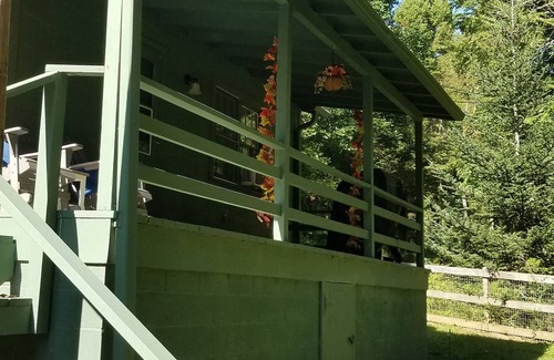 Franklin Cabin | REMOTE, Cheerful Mountain Cabin with hot tub in Franklin, NC.