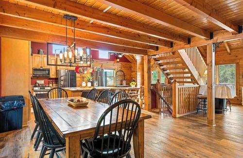 Dry Ridge House | Remote Log Home on Williamstown Lake - Near Ark!