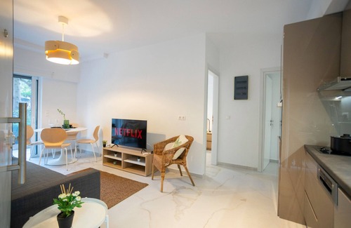 Palaio Faliro Apartment | Renovated 2-Bedroom Apt Near the Athenian Coast