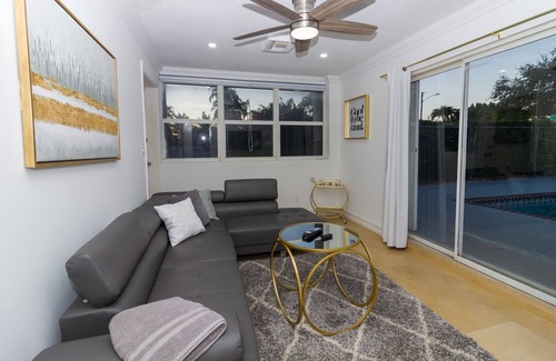 Delray Beach House | Renovated 3/2 private home w/pool, 5-min to downtown, pet friendly