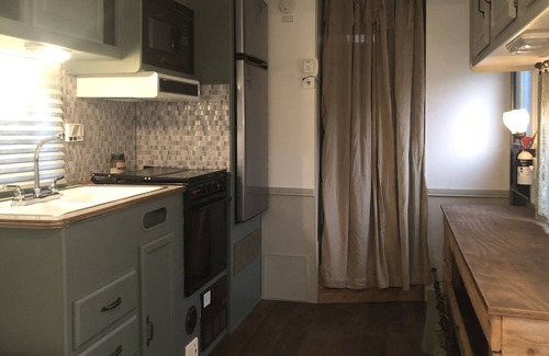 Kewadin House | Renovated camper available for monthly rental between Traverse City & Petoskey