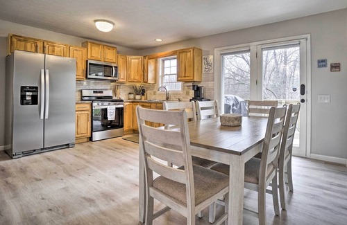 Logan Cottage | Renovated Logan Home w/Pond & Fire Pit