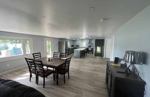 North Frontenac Cottage | Renovated spacious water front cottage great for families, 4 beds, fireplace/pit