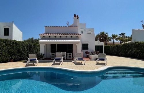 Cap d'Artrutx Villa | RENOVATED VILLA IN CALAN BOSCH WITH SEA VIEW