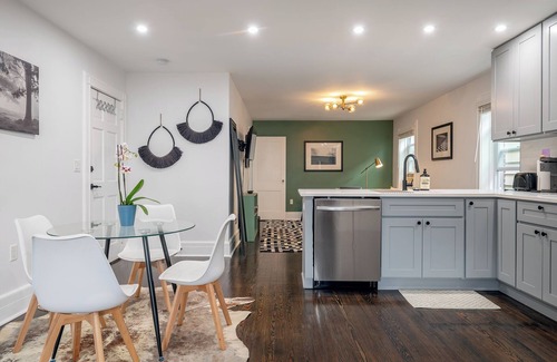 West Side Apartment | Renovated1-bedroom apartment on quiet block close to NYC in Jersey City.