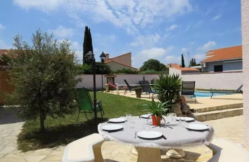 Saint-Hippolyte Villa | Residence 6pc7-st Laurent De La Salanque - Family villa private pool near beach 6PC7