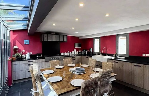 Le Barcares Villa | Residence 8albau26-le Barcares - Family villa swimming pool 100 m beach 8ALBAU26