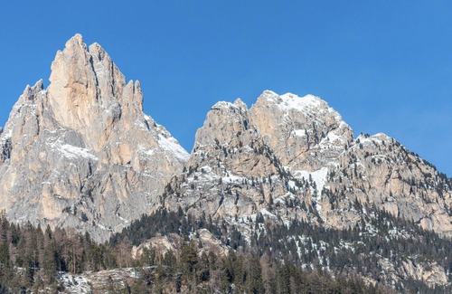 San Giovanni di Fassa Apartment | "Residence Anda Appartamento 51" with Views of the Dolomite Peaks, Shared Indoor Pool & Jacuzzi