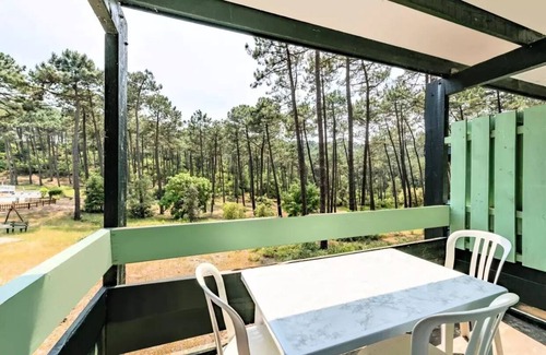 Maubuisson Apartment | Residence Domaine Les Cavales - Studio 2 people with covered balcony