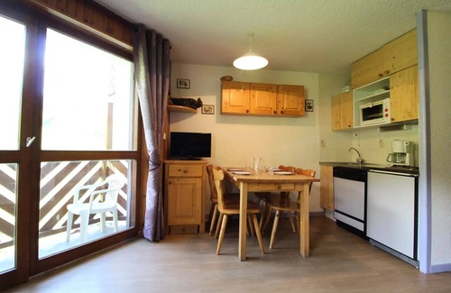 Lanslevillard Apartment | Residence Hauts De Val Cenis - Studio for 4 People