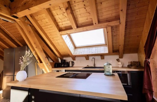 Valloire Ski Chalet | Residence Les Fermes Du Planet - Chalet 12 persons 5* exposed South-East
