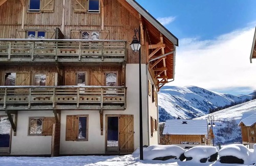 Saint-Sorlin-d'Arves Apartment | Residence Les Fermes de Saint Sorlin * - 3 Rooms Mezzanine or Mountain Corner 8 People
